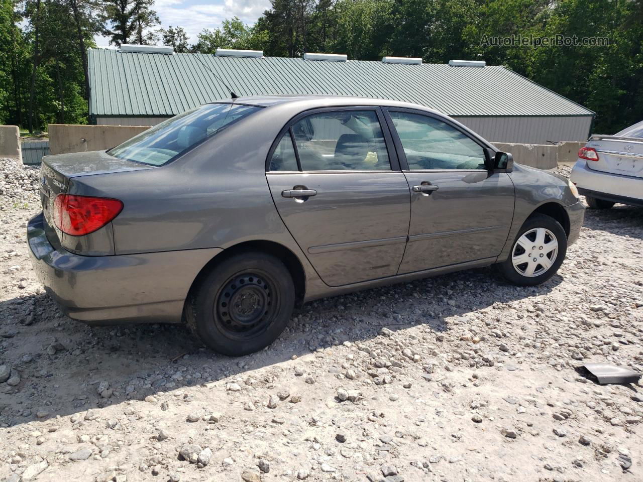 2008 Toyota Corolla Ce Серый vin: 2T1BR32E18C901002