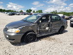 2008 Toyota Corolla Ce Gray vin: 2T1BR32E18C901002