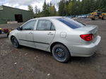 2003 Toyota Corolla Ce Silver vin: 2T1BR32E23C036274