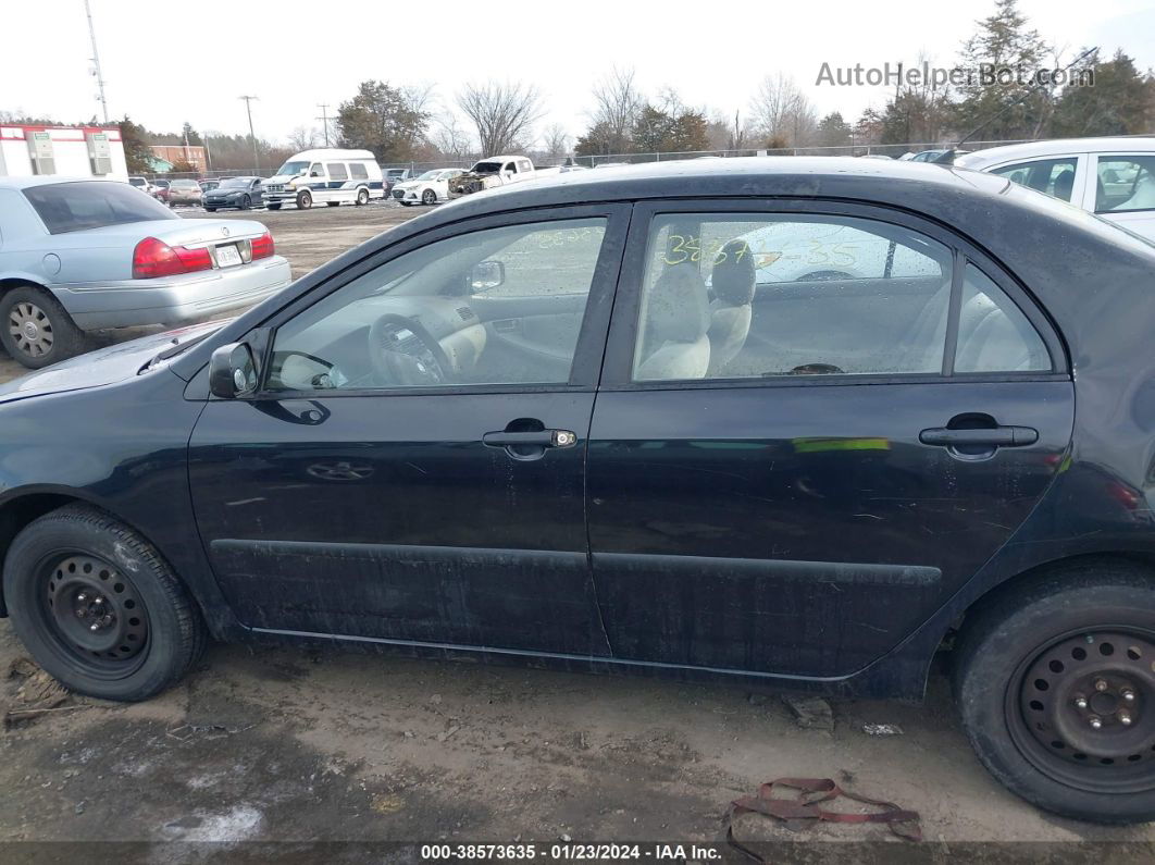 2004 Toyota Corolla Ce Black vin: 2T1BR32E24C176570