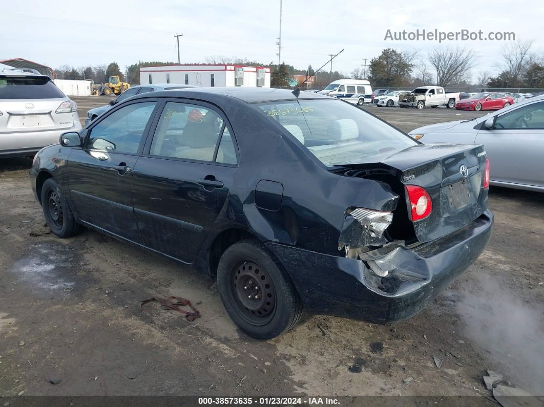 2004 Toyota Corolla Ce Black vin: 2T1BR32E24C176570