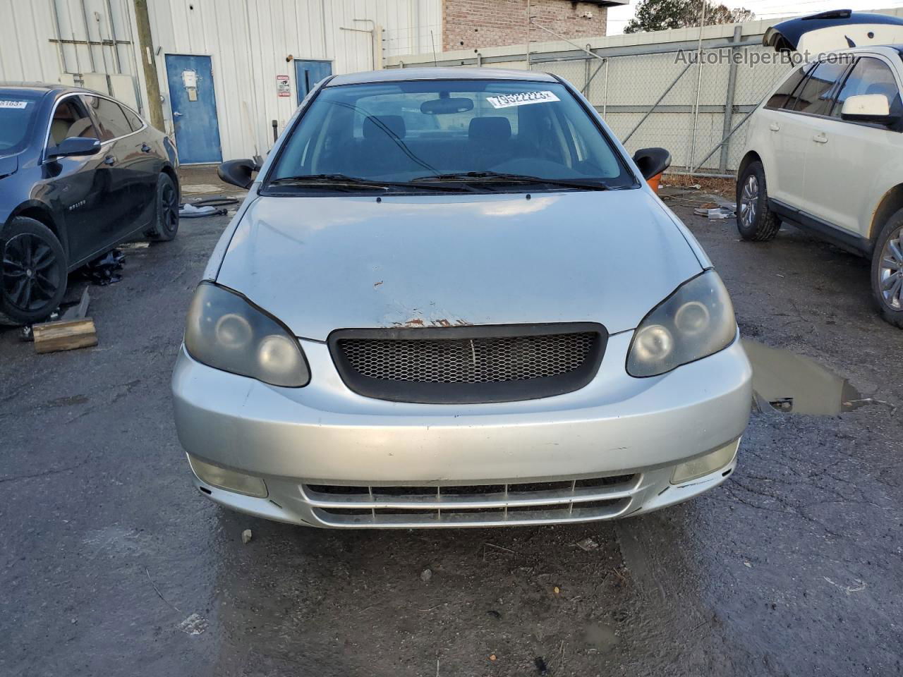 2004 Toyota Corolla Ce Silver vin: 2T1BR32E24C214783