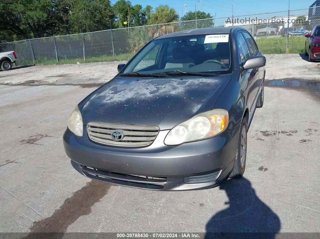 2004 Toyota Corolla Le Серый vin: 2T1BR32E24C253132