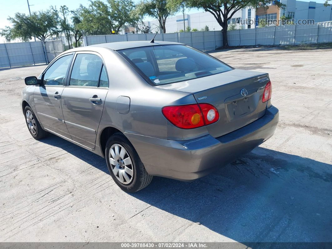 2004 Toyota Corolla Le Серый vin: 2T1BR32E24C253132