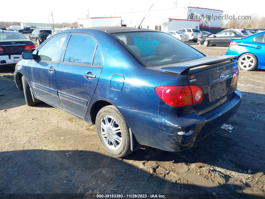 2004 Toyota Corolla Ce Blue vin: 2T1BR32E24C293744