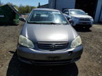 2004 Toyota Corolla Ce Gray vin: 2T1BR32E24C299723