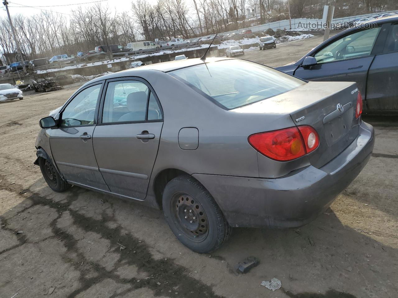 2004 Toyota Corolla Ce Gray vin: 2T1BR32E24C300725