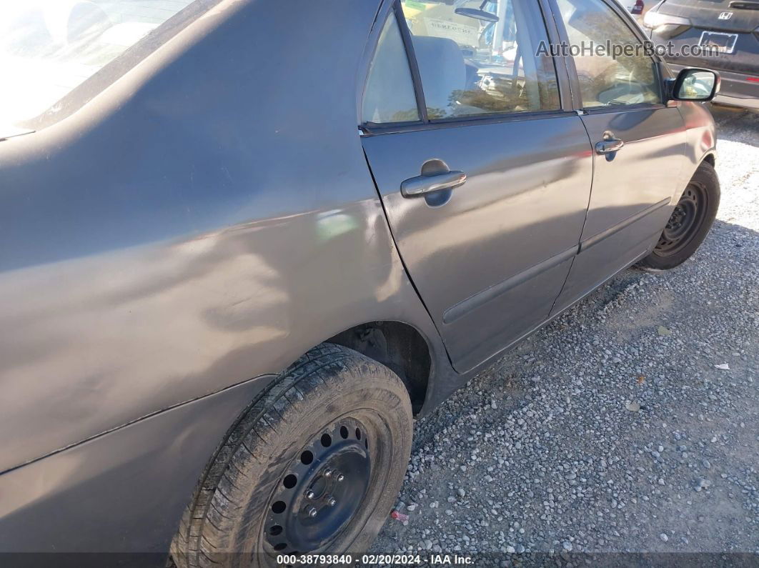 2005 Toyota Corolla Ce Gray vin: 2T1BR32E25C417707