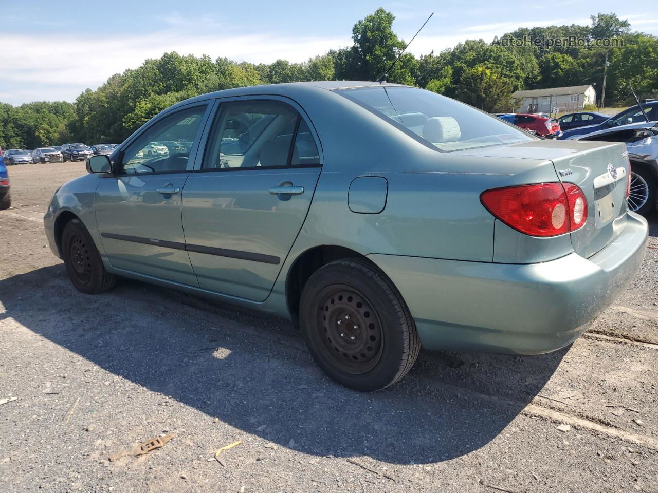 2005 Toyota Corolla Ce Зеленый vin: 2T1BR32E25C438492