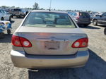 2005 Toyota Corolla Ce Tan vin: 2T1BR32E25C442350