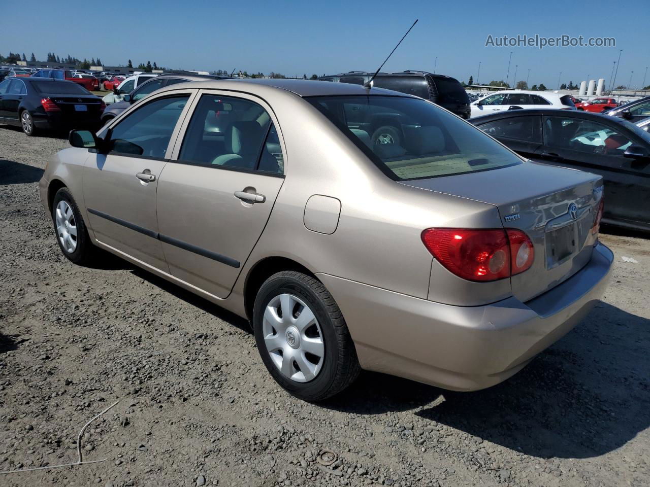 2005 Toyota Corolla Ce Tan vin: 2T1BR32E25C442350