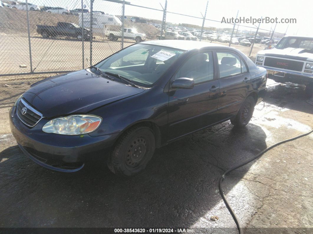 2005 Toyota Corolla Le Dark Blue vin: 2T1BR32E25C486378