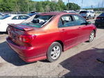 2005 Toyota Corolla S Red vin: 2T1BR32E25C503440