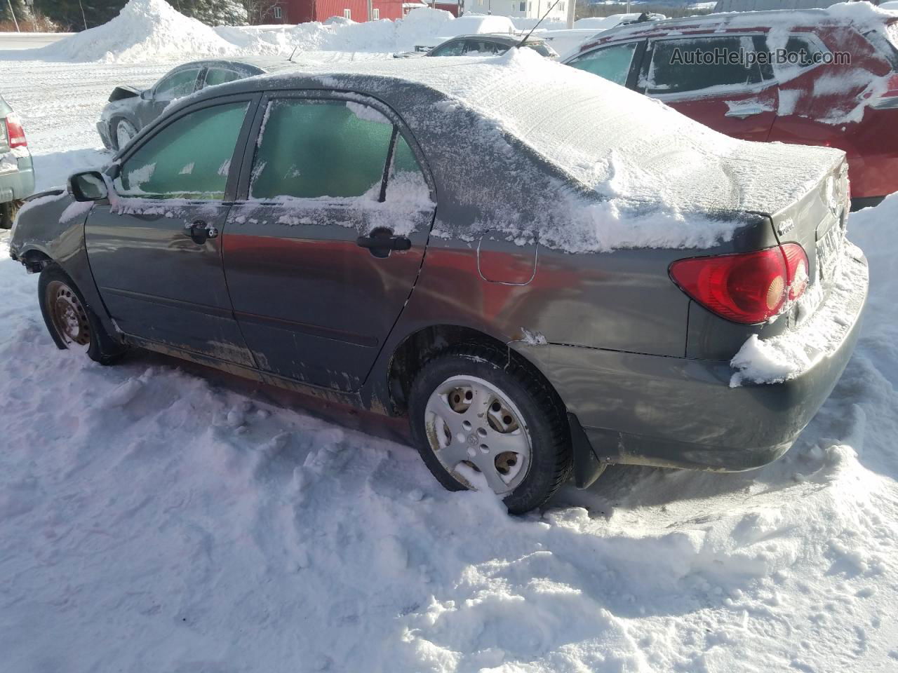 2005 Toyota Corolla Ce Серый vin: 2T1BR32E25C907872