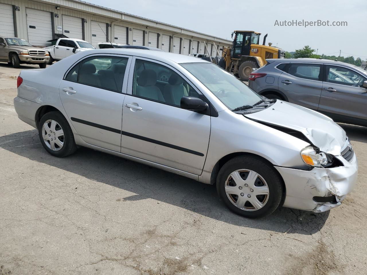 2008 Toyota Corolla Ce Серебряный vin: 2T1BR32E28C871346