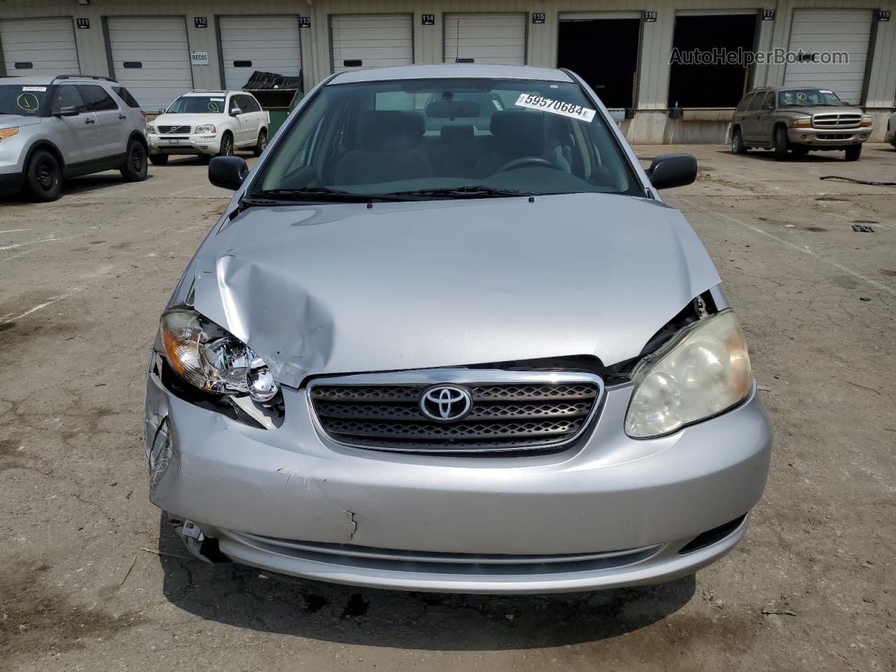 2008 Toyota Corolla Ce Серебряный vin: 2T1BR32E28C871346