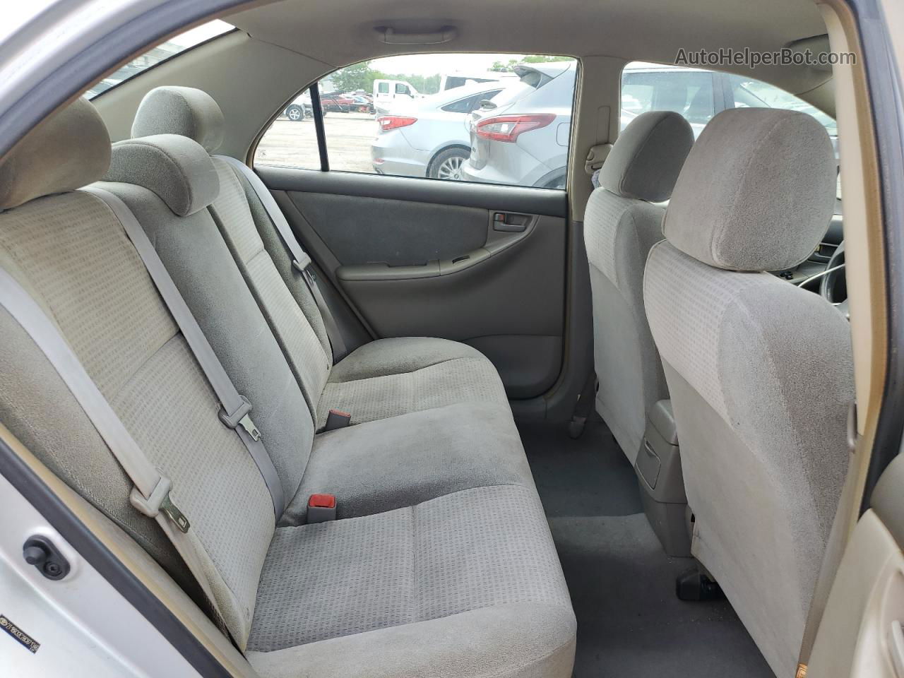 2008 Toyota Corolla Ce Silver vin: 2T1BR32E28C871346