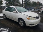 2008 Toyota Corolla Ce White vin: 2T1BR32E28C880127