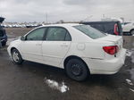 2008 Toyota Corolla Ce White vin: 2T1BR32E28C880127