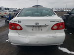 2008 Toyota Corolla Ce White vin: 2T1BR32E28C880127