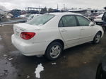 2008 Toyota Corolla Ce White vin: 2T1BR32E28C880127