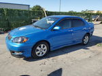 2008 Toyota Corolla Ce Blue vin: 2T1BR32E28C897140