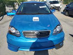 2008 Toyota Corolla Ce Blue vin: 2T1BR32E28C897140