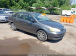 2008 Toyota Corolla Ce Gray vin: 2T1BR32E28C902904