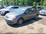 2008 Toyota Corolla Ce Gray vin: 2T1BR32E28C902904