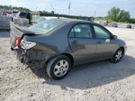 2008 Toyota Corolla Ce Gray vin: 2T1BR32E28C922621