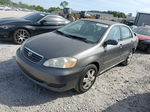 2008 Toyota Corolla Ce Gray vin: 2T1BR32E28C922621