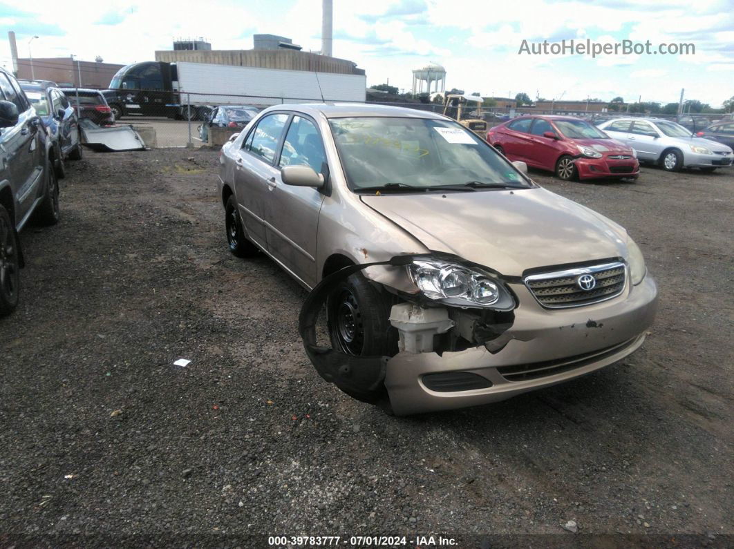 2008 Toyota Corolla Le Gold vin: 2T1BR32E28C929536