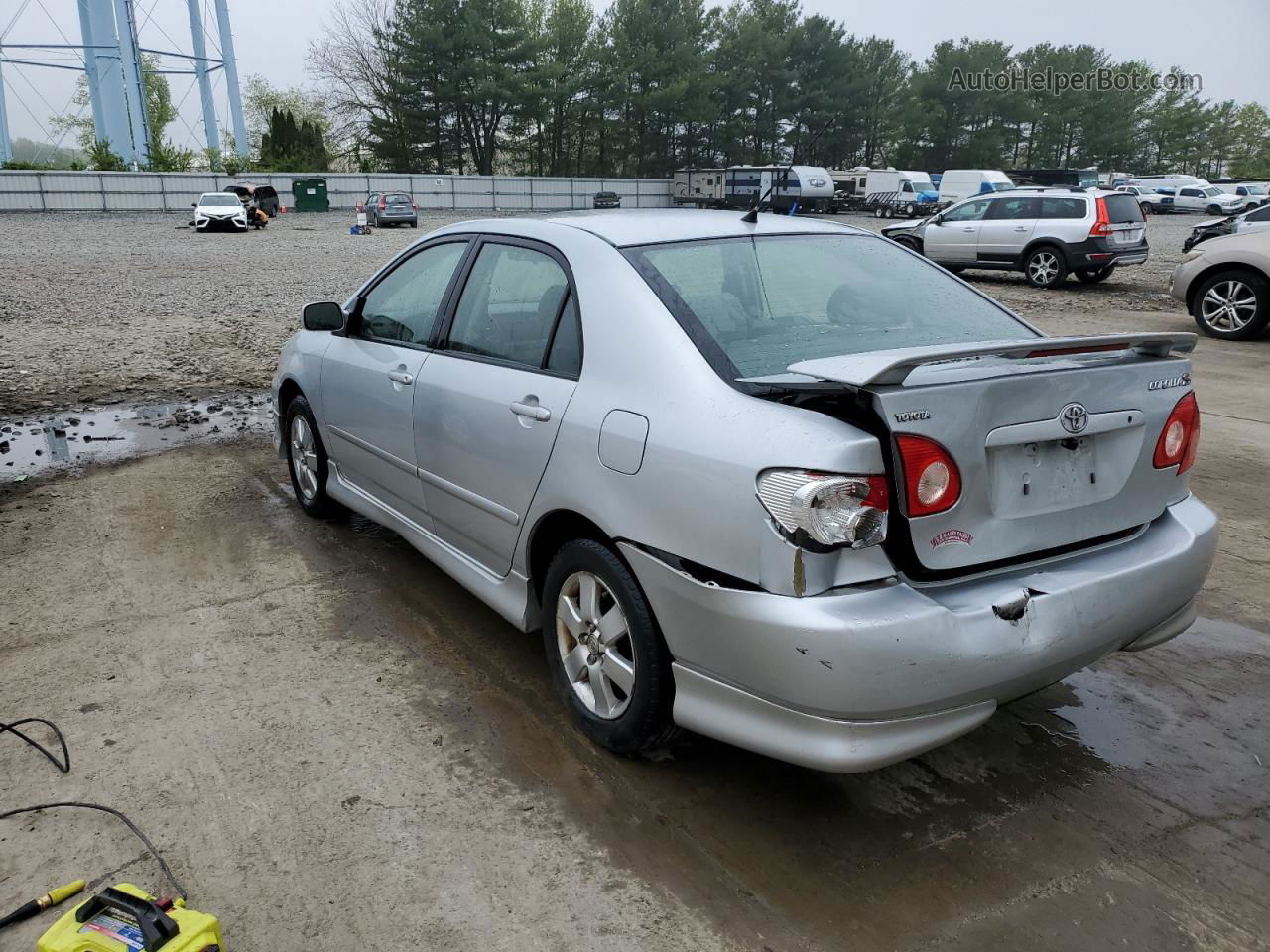 2008 Toyota Corolla Ce Silver vin: 2T1BR32E28C930721