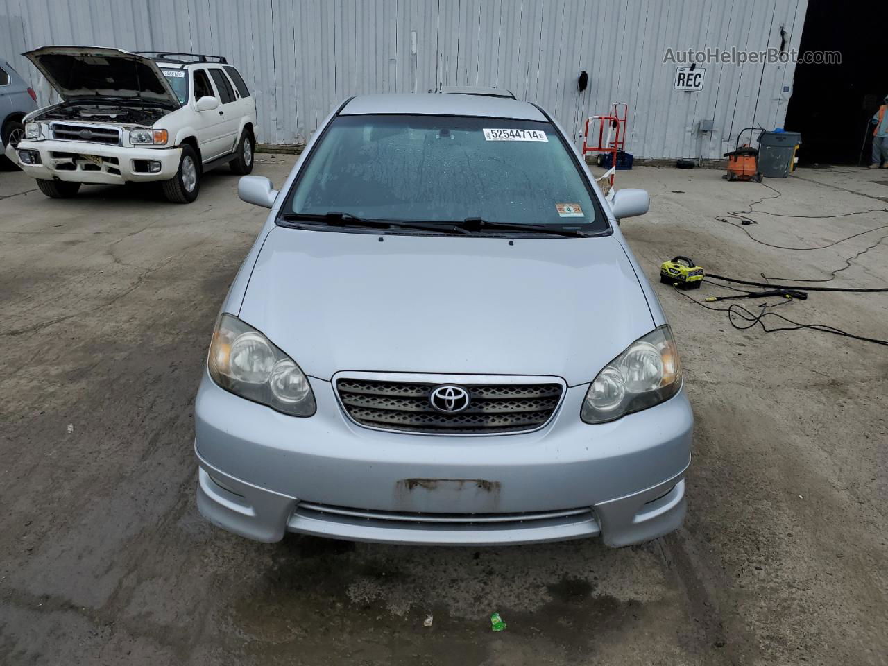 2008 Toyota Corolla Ce Silver vin: 2T1BR32E28C930721