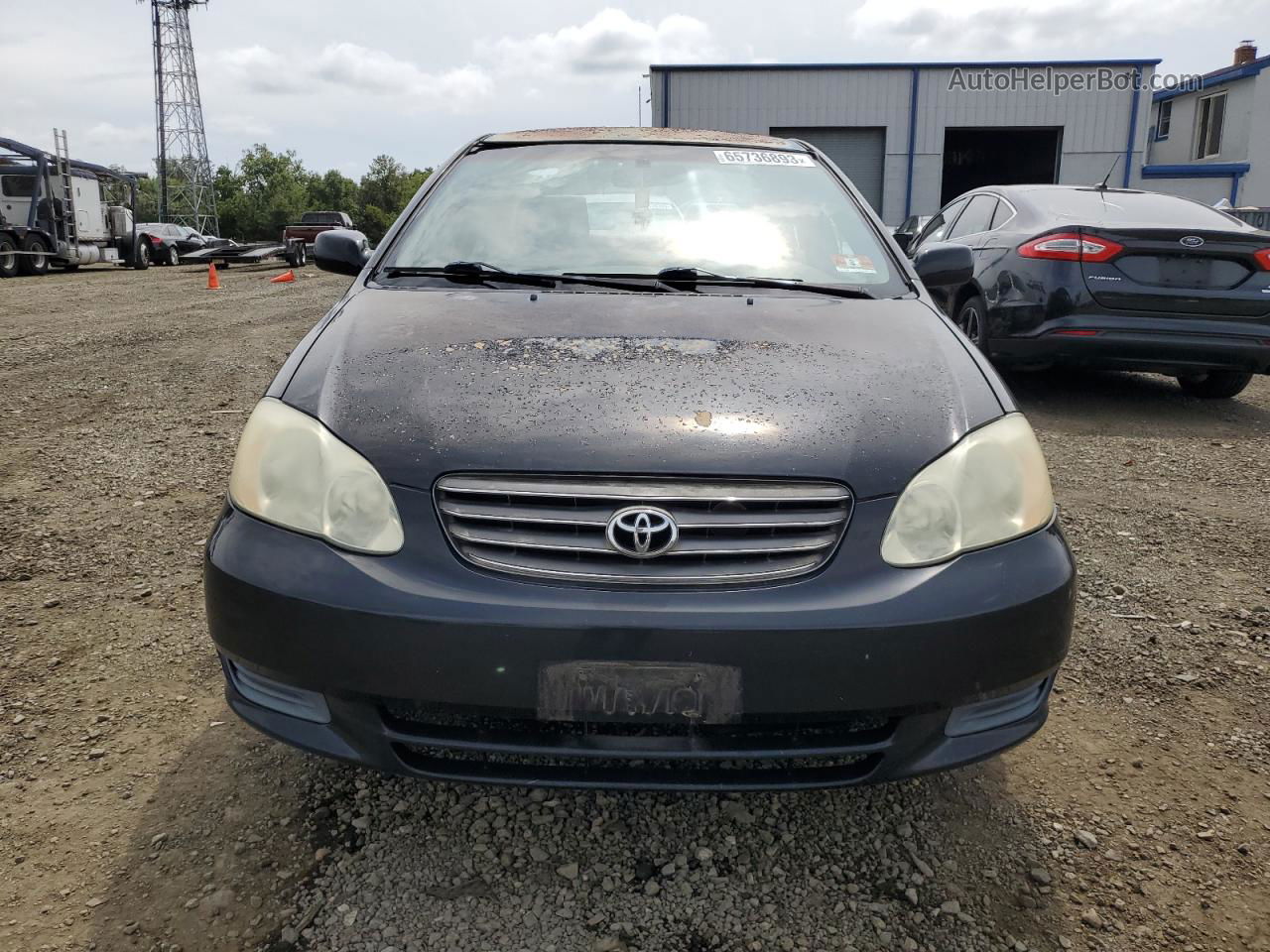 2003 Toyota Corolla Ce Черный vin: 2T1BR32E33C013392