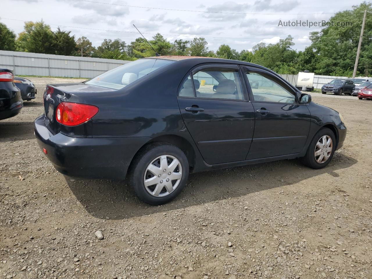 2003 Toyota Corolla Ce Black vin: 2T1BR32E33C013392