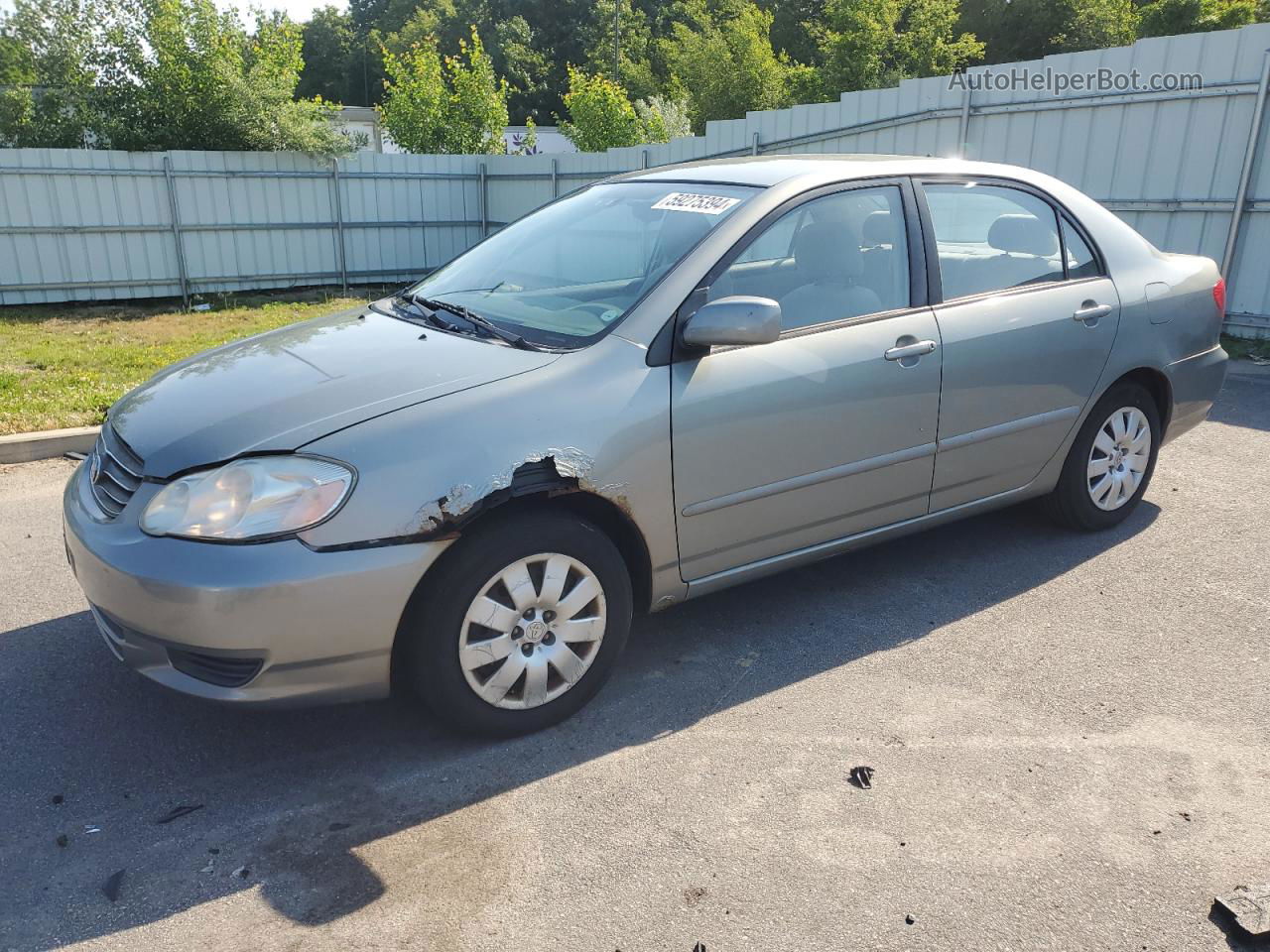 2003 Toyota Corolla Ce Tan vin: 2T1BR32E33C107952