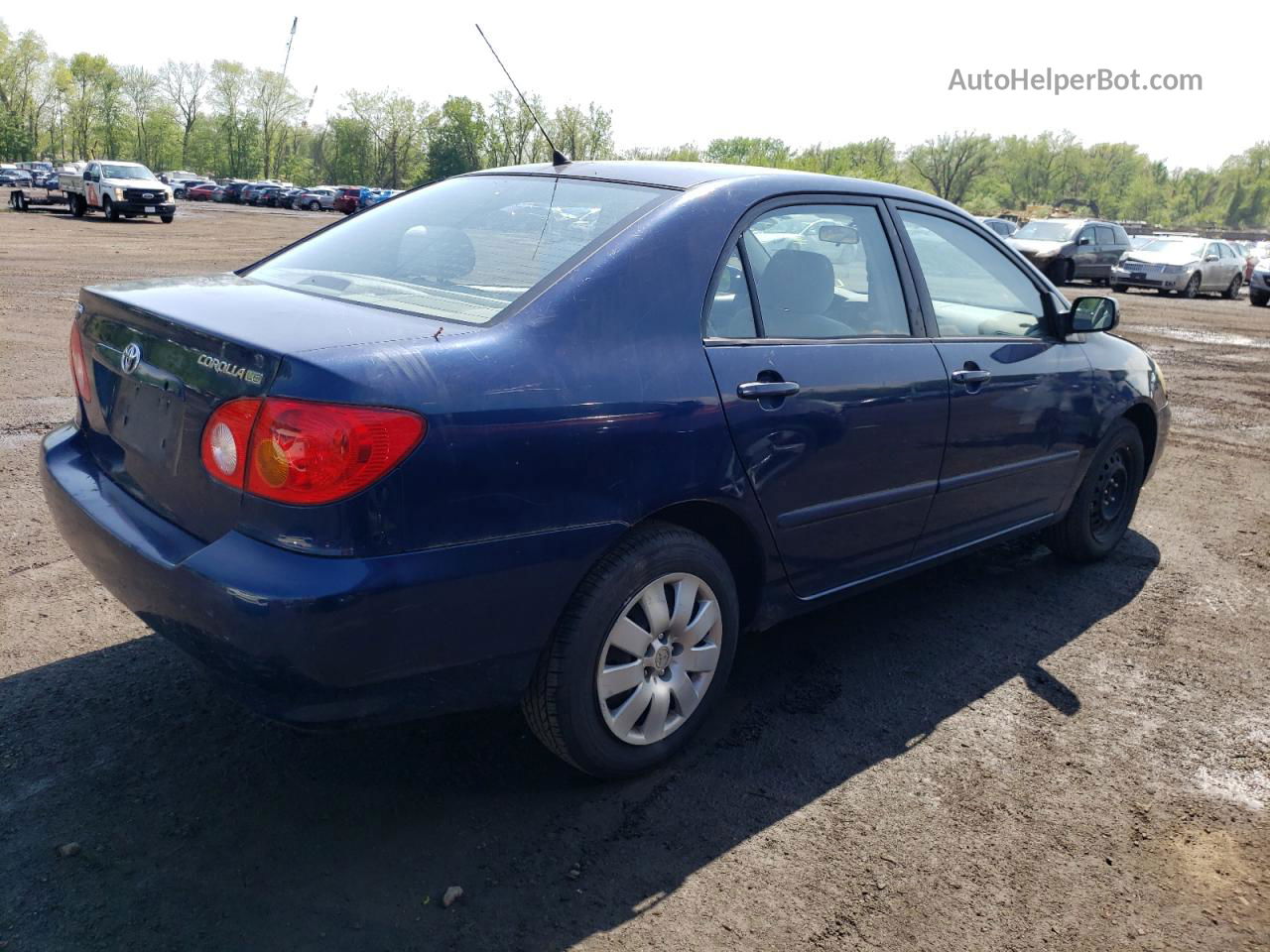 2004 Toyota Corolla Ce Синий vin: 2T1BR32E34C169904