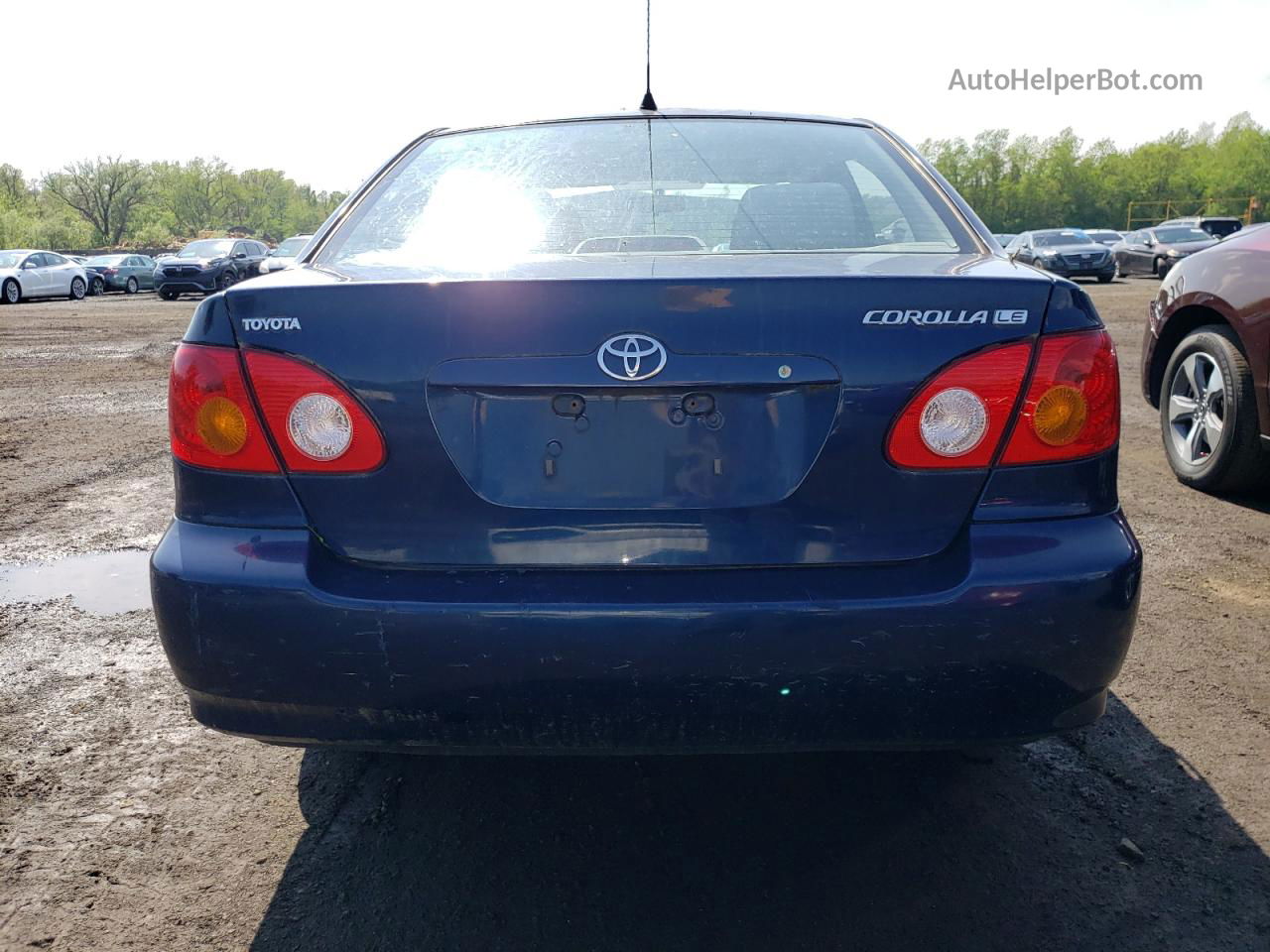 2004 Toyota Corolla Ce Blue vin: 2T1BR32E34C169904