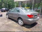 2004 Toyota Corolla Ce Gray vin: 2T1BR32E34C248702