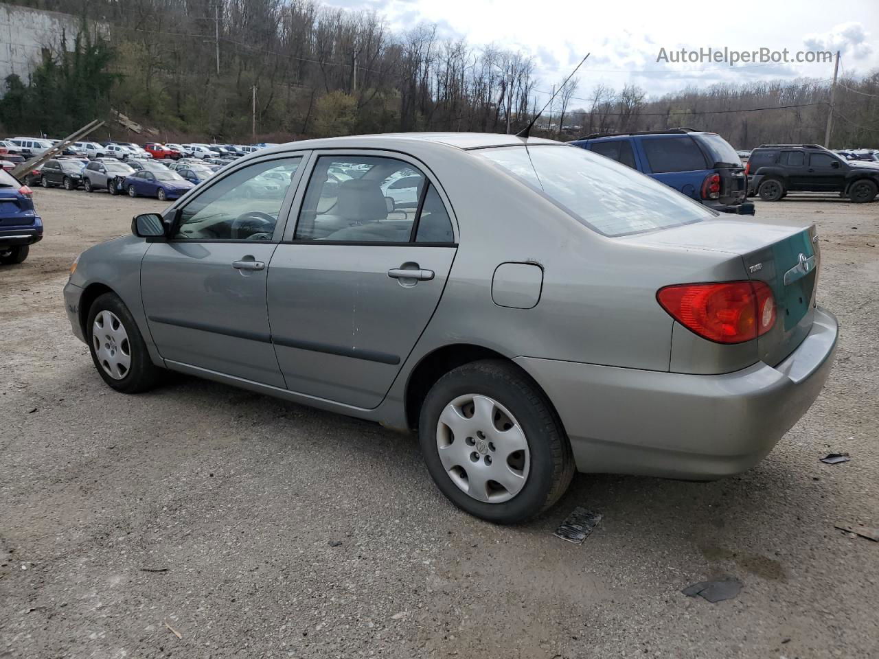 2004 Toyota Corolla Ce Бежевый vin: 2T1BR32E34C278993