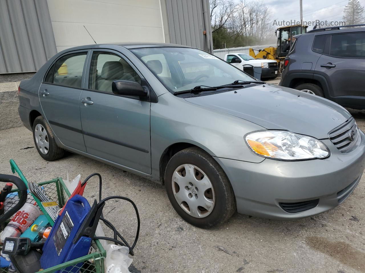 2004 Toyota Corolla Ce Бежевый vin: 2T1BR32E34C278993