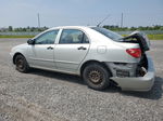 2004 Toyota Corolla Ce Silver vin: 2T1BR32E34C805785