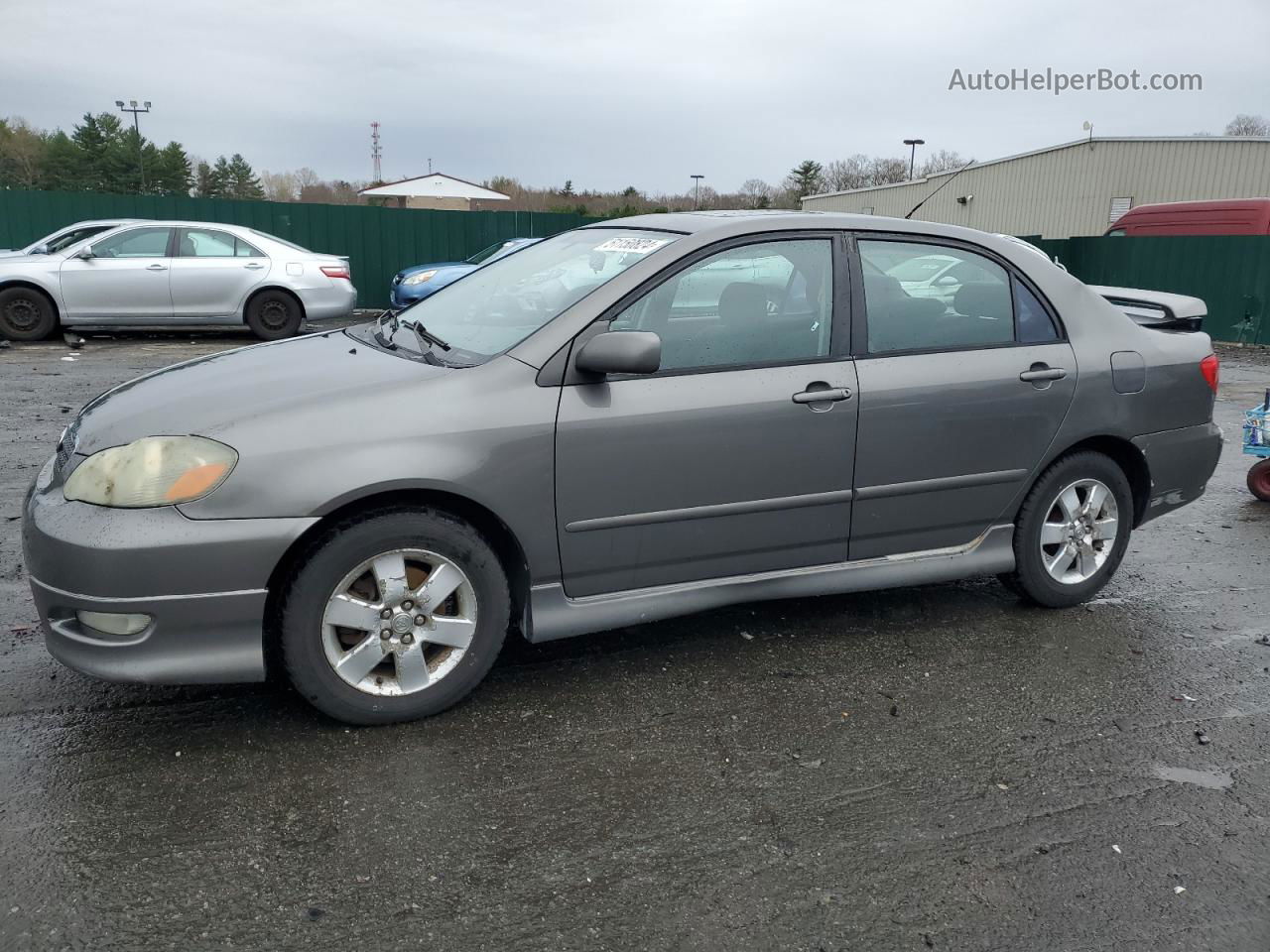 2005 Toyota Corolla Ce Gray vin: 2T1BR32E35C349997