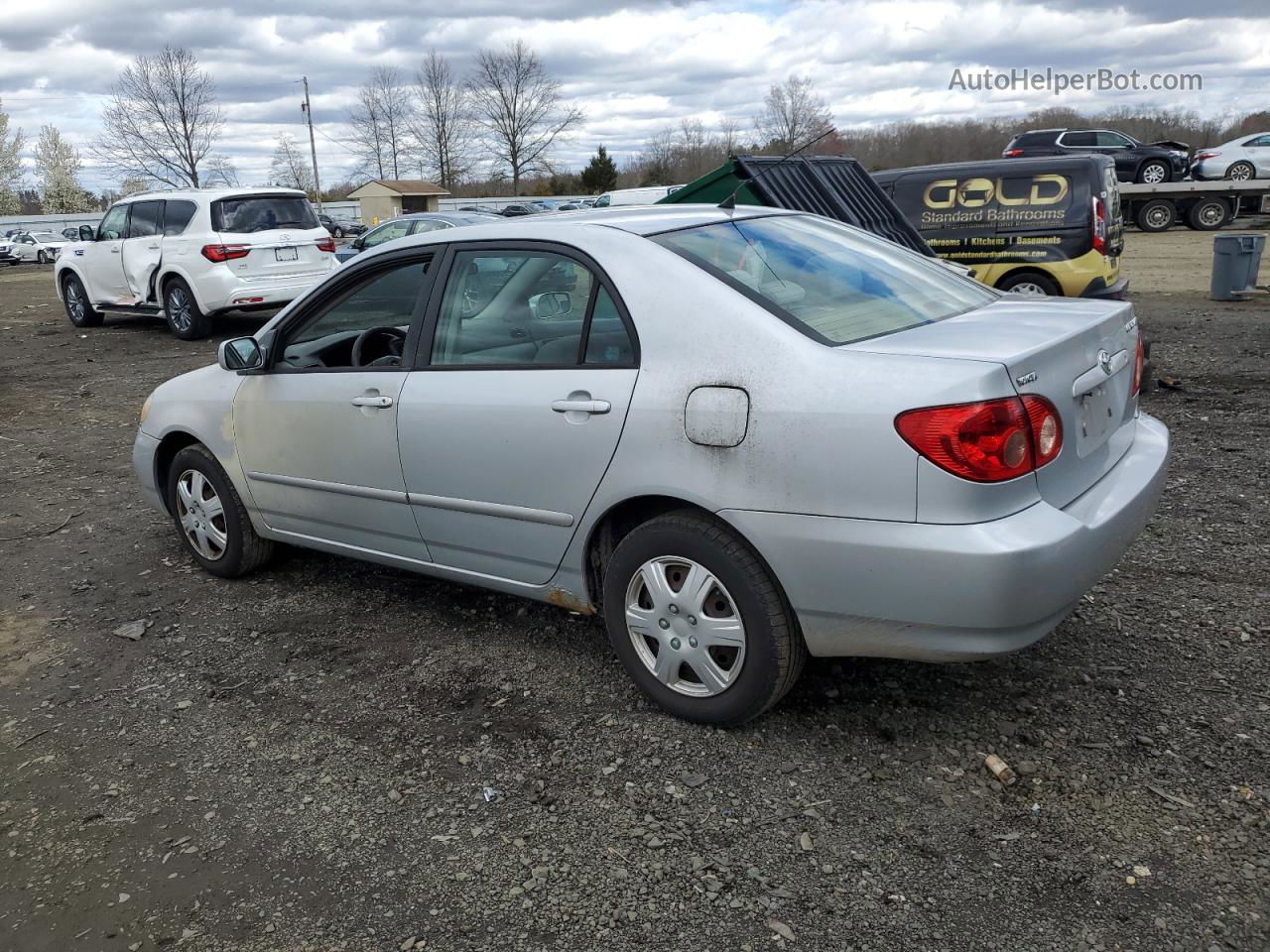 2005 Toyota Corolla Ce Gray vin: 2T1BR32E35C489774