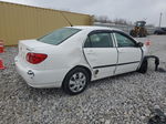 2008 Toyota Corolla Ce White vin: 2T1BR32E38C877138