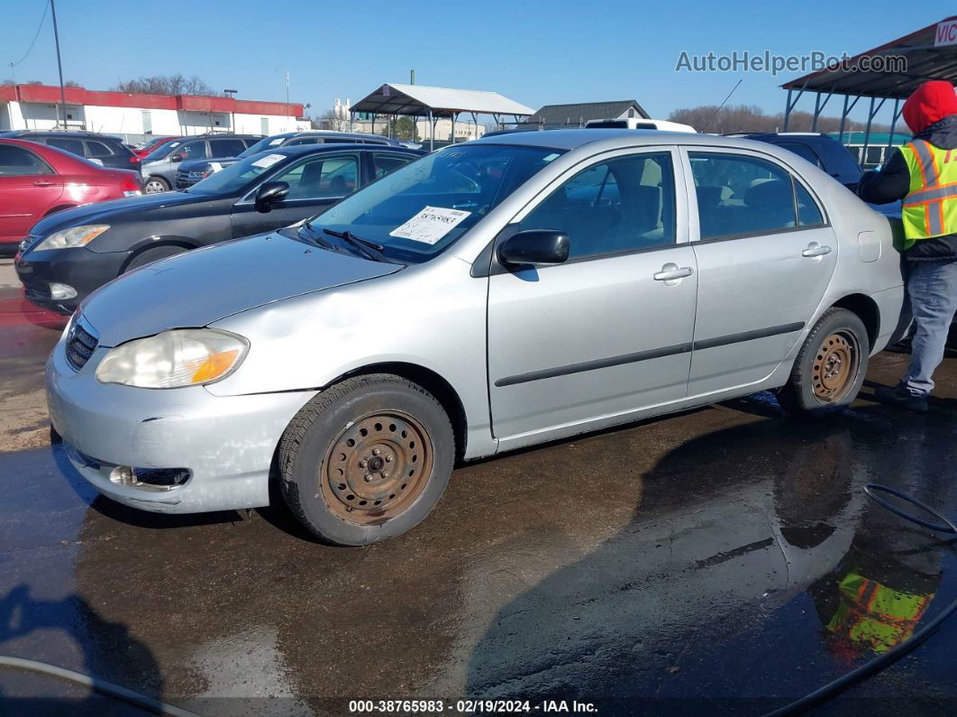 2008 Toyota Corolla Ce Серебряный vin: 2T1BR32E38C881397