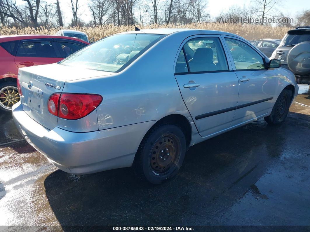 2008 Toyota Corolla Ce Silver vin: 2T1BR32E38C881397