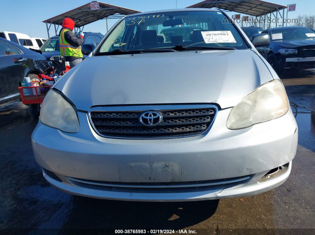 2008 Toyota Corolla Ce Silver vin: 2T1BR32E38C881397