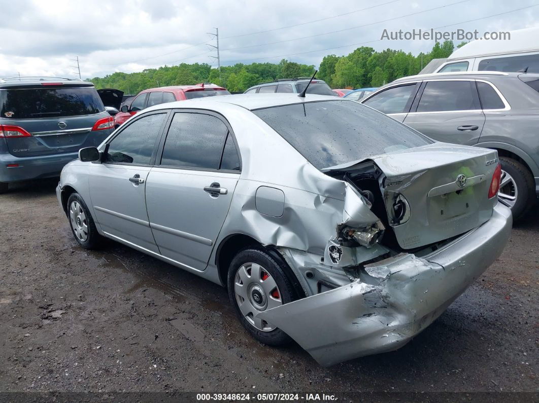 2008 Toyota Corolla Le Серебряный vin: 2T1BR32E38C892125